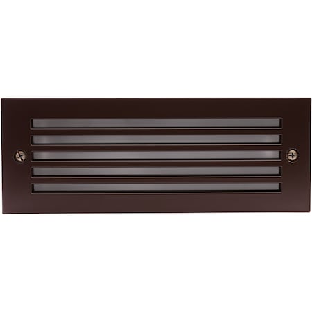 Elco Lighting Incandescent Brick Light with Grill Faceplate ELST37BZ